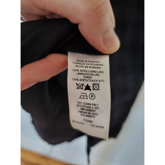 French Connection 100% wool strapless plaid dress (size 6) - Picture 7 of 7